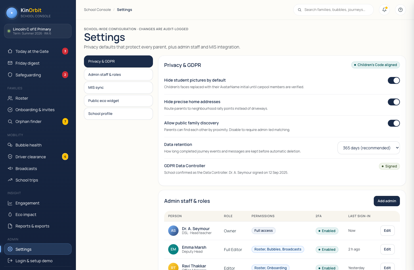 Get admin access